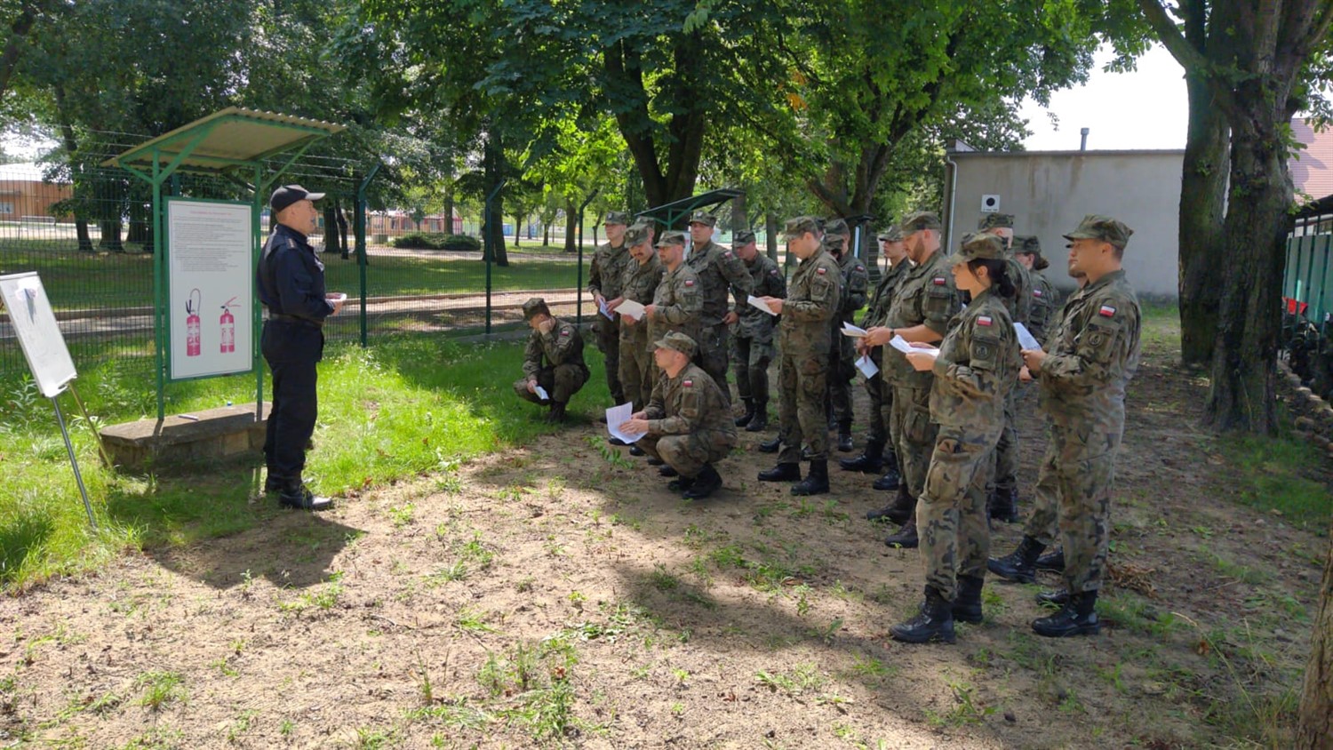 KMPSP Leszno:  					Wzmocnienie współpracy z WOT