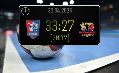 [PIŁKA RĘCZNA] I Liga Mężczyzn (Grupa B) – 25. kolejka: PGE KPR Gryfino – MKS Real-Astromal Leszno 33:27