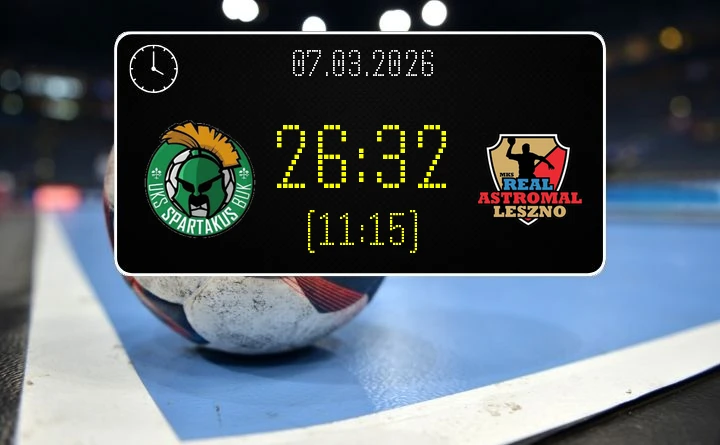 [PIŁKA RĘCZNA] I Liga Mężczyzn (Grupa B) – UKS Spartakus Buk – MKS Real-Astromal Leszno 26:32