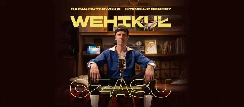 Grafika promocyjna wydarzenia Stand-up Leszno: Rafał Rutkowski na żywo