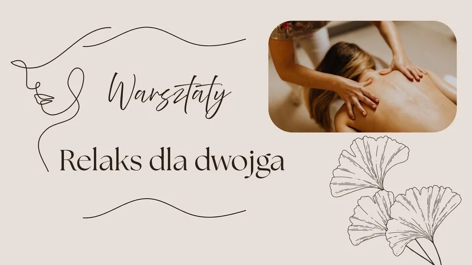 Grafika promocyjna wydarzenia Warsztaty dla dwojga: relaks i bliskość