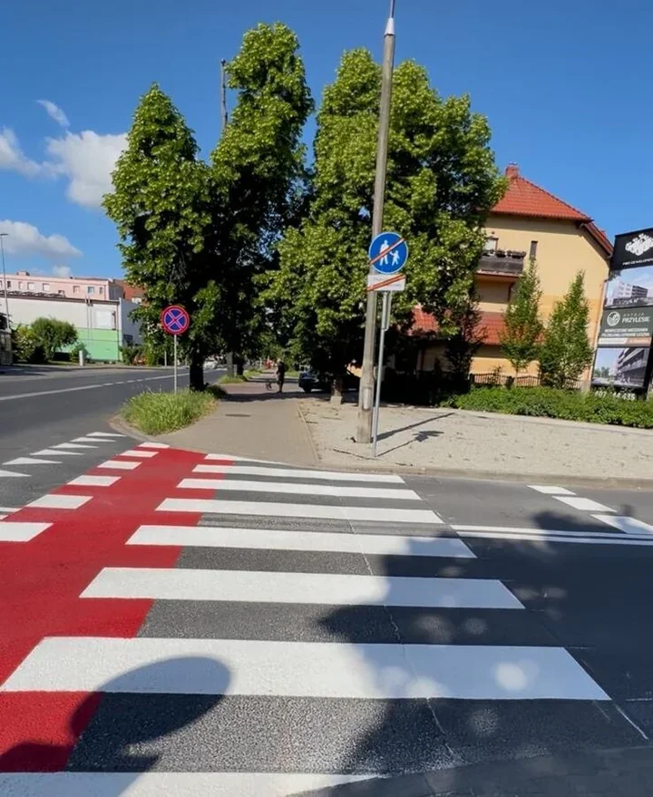 Bezpieczniejsze przejście i nowa ścieżka pieszo-rowerowa w Lesznie