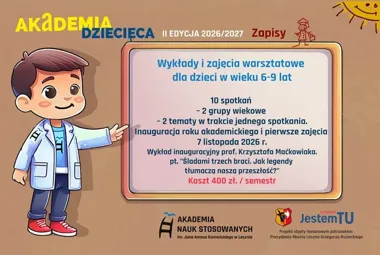 Dziecięca nauka bez nudy. W Lesznie ruszają zapisy do Akademii Dziecięcej