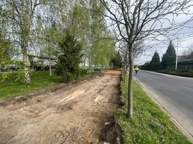 Gronowo doczekało się pierwszej ścieżki rowerowej. Prace już ruszyły