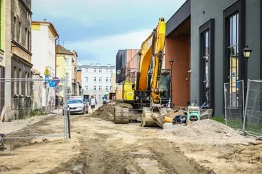 Centrum Leszna z ograniczeniami. Krótka zamknięta na czas przebudowy