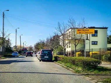 Święciechowska zamyka się na remont, a objazdy już przejmują ruch