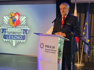 Film pokazuje plany rozbudowy - Komenda Miejska Policji w Lesznie ujawniła priorytety