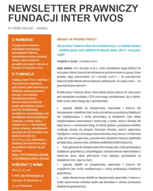 Nowe poradniki prawne dla mieszkańców wyjaśniają zmiany na 2026 rok