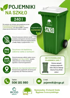 Szkło zniknie z worków. Rusza nowy system odbioru w gminach